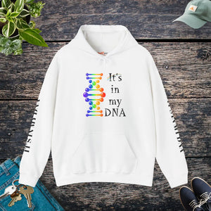 Cozy Gay Pride Hooded Sweatshirt - It’s in my Dna - Dipaliz - Hoodies