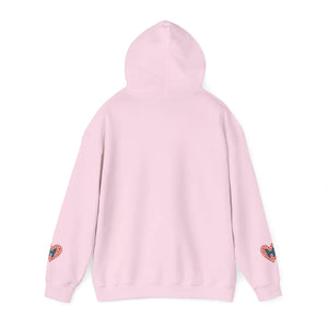 Soft Hooded Sweatshirt - Flowers Hearts Butterflies - Dipaliz - Sweatshirts