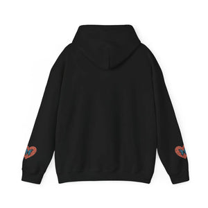 Soft Hooded Sweatshirt - Flowers Hearts Butterflies - Dipaliz - Sweatshirts