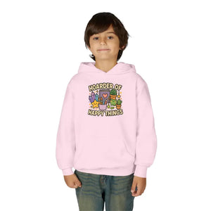 Hooded Sweatshirt Happy Things Design Fun Everyday Wear - Dipaliz - Hoodies