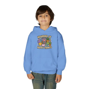 Hooded Sweatshirt Happy Things Design Fun Everyday Wear - Dipaliz - Hoodies
