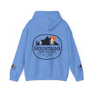 Cozy Hooded Sweatshirt - Mountains are Calling Travel - Dipaliz - T-shirts