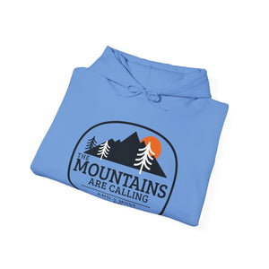 Cozy Hooded Sweatshirt - Mountains are Calling Travel - Dipaliz - T-shirts