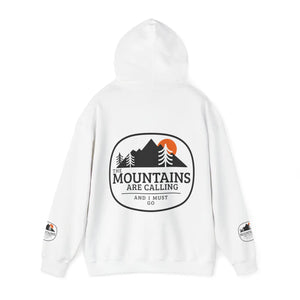 Cozy Hooded Sweatshirt - Mountains are Calling Travel - Dipaliz - T-shirts