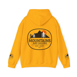 Cozy Hooded Sweatshirt - Mountains are Calling Travel - Dipaliz - T-shirts