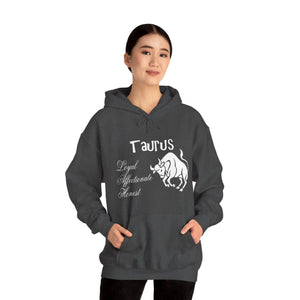 Taurus Sign Hooded Sweatshirt - Celestial Cotton - Dipaliz - Hoodies - s