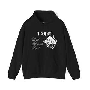 Taurus Sign Hooded Sweatshirt - Celestial Cotton - Dipaliz - Hoodies - s