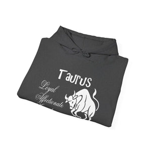 Taurus Sign Hooded Sweatshirt - Celestial Cotton - Dipaliz - Hoodies - s
