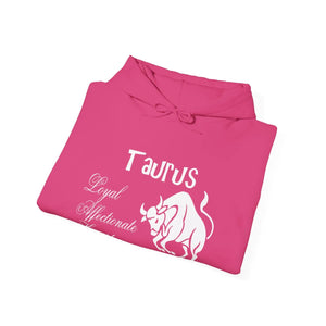 Taurus Sign Hooded Sweatshirt - Celestial Cotton - Dipaliz - Hoodies - s