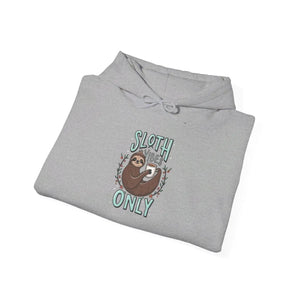 Cozy Hooded Sweatshirt - Sloth Unisex Heavy Blend - Dipaliz - Hoodies