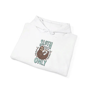 Cozy Hooded Sweatshirt - Sloth Unisex Heavy Blend - Dipaliz - Hoodies