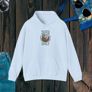 Cozy Hooded Sweatshirt - Sloth Unisex Heavy Blend - Dipaliz - Hoodies