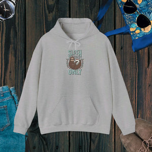 Cozy Hooded Sweatshirt - Sloth Unisex Heavy Blend - Dipaliz - Hoodies
