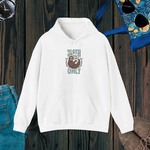 Cozy Hooded Sweatshirt - Sloth Unisex Heavy Blend - Dipaliz - Hoodies