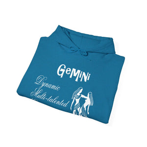 Cozy Gemini Hoodie - Unisex Heavy Blend™ Cotton - Dipaliz - Hoodies - s