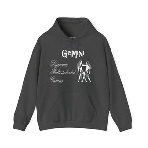 Cozy Gemini Hoodie - Unisex Heavy Blend™ Cotton - Dipaliz - Hoodies - s