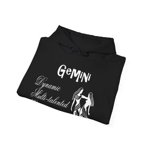 Cozy Gemini Hoodie - Unisex Heavy Blend™ Cotton - Dipaliz - Hoodies - s