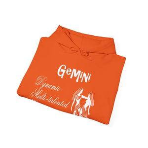 Cozy Gemini Hoodie - Unisex Heavy Blend™ Cotton - Dipaliz - Hoodies - s