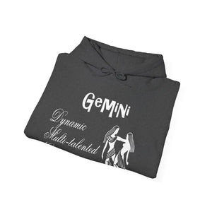 Cozy Gemini Hoodie - Unisex Heavy Blend™ Cotton - Dipaliz - Hoodies - s