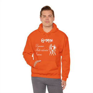 Cozy Gemini Hoodie - Unisex Heavy Blend™ Cotton - Dipaliz - Hoodies - s