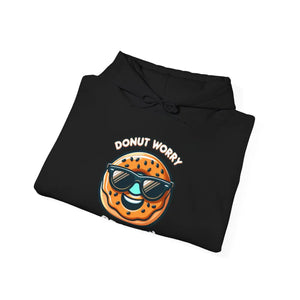 Velvet Happy Hooded Sweatshirt - Unisex Heavy - Dipaliz - Hoodies