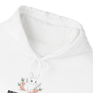 Embroidered Easter Bunny Hoodie - Adorable Spring - Dipaliz - Hoodies