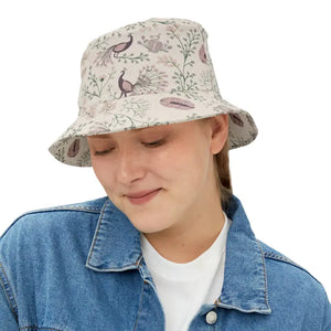 Polyester Bucket Hat - Bold Statement Style - Dipaliz - Small / White Stitching - Hats
