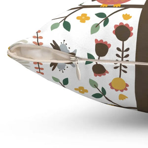 Sustainable Owl Pillows - Hoot-tastic Cozy Comfort - Dipaliz - Throw