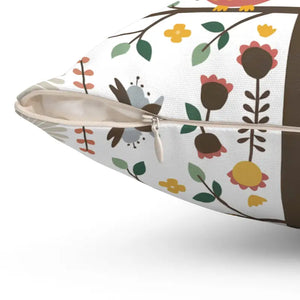 Sustainable Owl Pillows - Hoot-tastic Cozy Comfort - Dipaliz - Throw