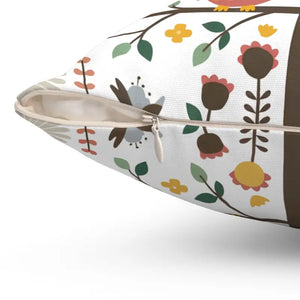 Sustainable Owl Pillows - Hoot-tastic Cozy Comfort - Dipaliz - Throw