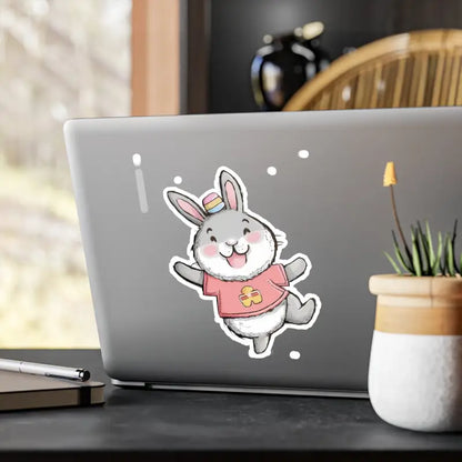 Hop To It: Bunny Vinyl Decals For Endless Cut-out Fun! - Paper Products