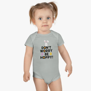 Baby Short Sleeve Onesie - Hoppy Comfort Style - Dipaliz - One-pieces