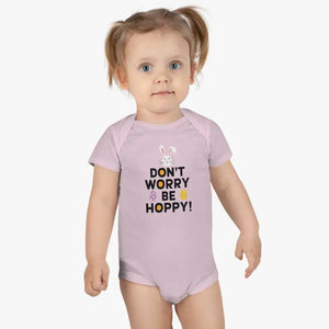 Baby Short Sleeve Onesie - Hoppy Comfort Style - Dipaliz - One-pieces