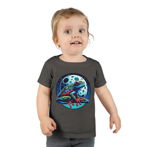 Frog Classic Fit Toddler T-shirt - Adventure Ready - Dipaliz - Charcoal / 5t - Baby & Clothing