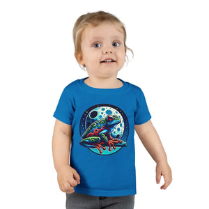 Frog Classic Fit Toddler T-shirt - Adventure Ready - Dipaliz - Sapphire / 5t - Baby & Clothing