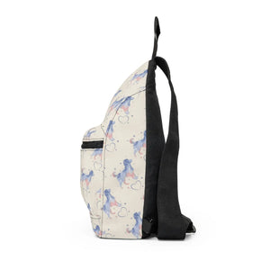 Horse Pattern Sling Bag – Watercolor Travel - Dipaliz - Cross Body Bags