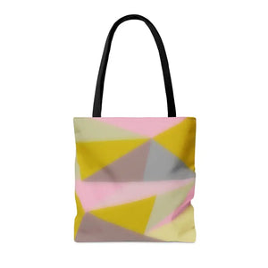 Abstract Pattern Tote Bag Bold Energetic Style Dipaliz - Bags