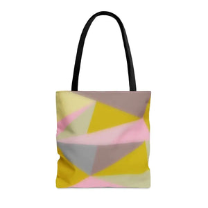 Abstract Pattern Tote Bag Bold Energetic Style Dipaliz - Bags