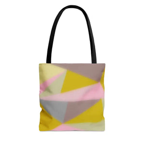 Abstract Pattern Tote Bag Bold Energetic Style Dipaliz - Bags