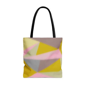 Abstract Pattern Tote Bag Bold Energetic Style Dipaliz - Bags