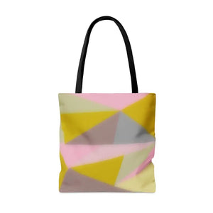 Abstract Pattern Tote Bag Bold Energetic Style Dipaliz - Bags
