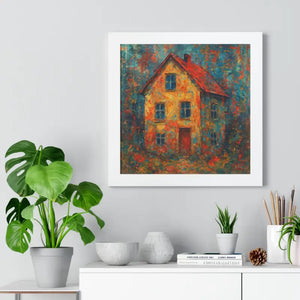 Dreamy Sunset Canvas Poplar Wood Frame House Poster - Dipaliz - Prints