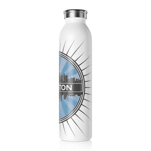 Chic Houston City Skyline Water Bottle - 20oz Stainless Steel - Dipaliz - Bottles