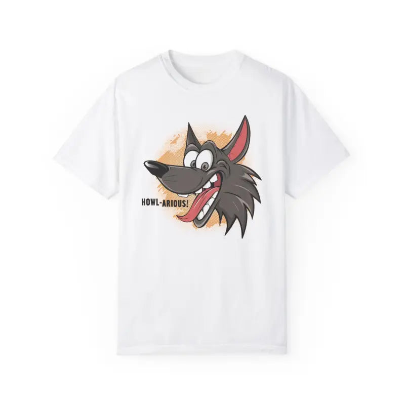 Howlarious Tee: Ultimate Comfort with a Funny Wolf Style! - T-shirt