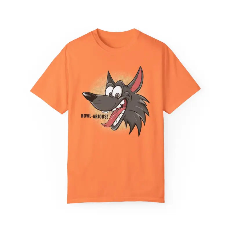 Howlarious Tee: Ultimate Comfort with a Funny Wolf Style! - T-shirt