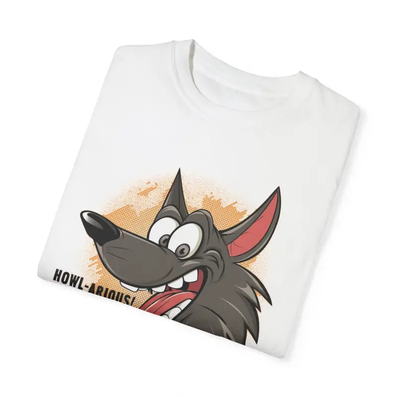 Howlarious Tee: Ultimate Comfort with a Funny Wolf Style! - T-shirt