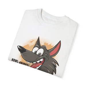 Howlarious Tee Funny Wolf Graphic for Women - Dipaliz - T-shirts