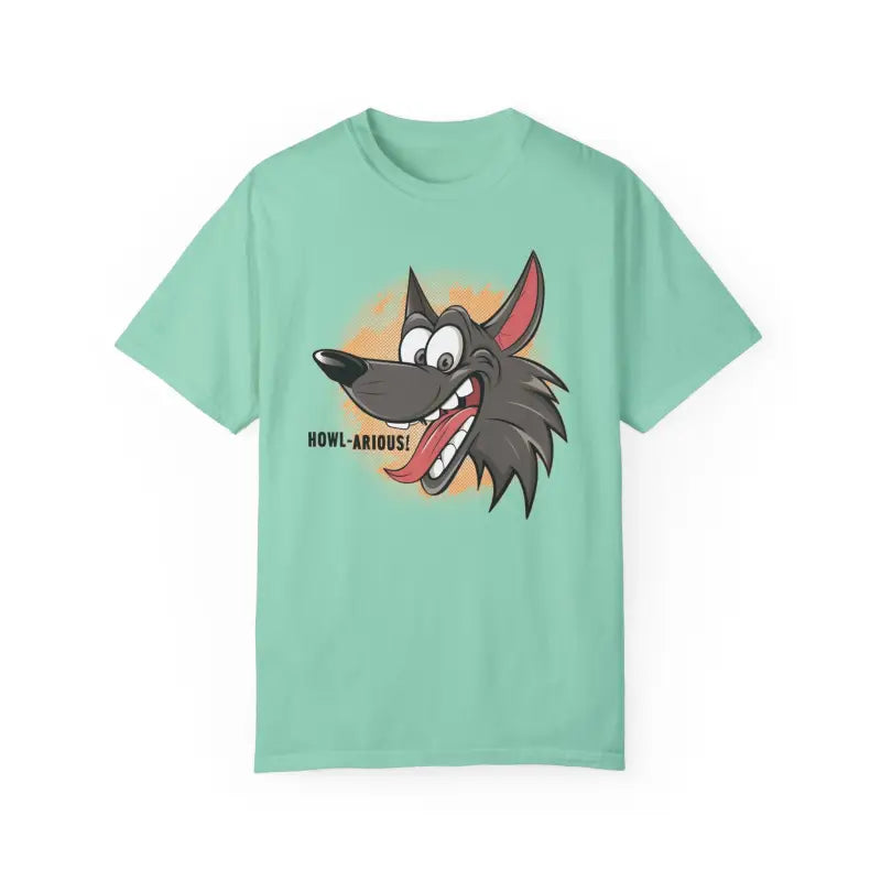 Howlarious Tee: Ultimate Comfort with a Funny Wolf Style! - T-shirt