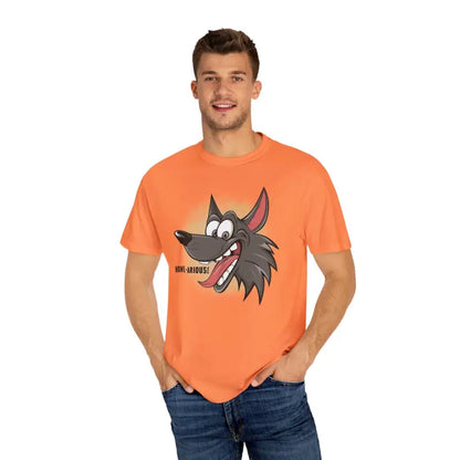 Howlarious Tee: Ultimate Comfort with a Funny Wolf Style! - T-shirt