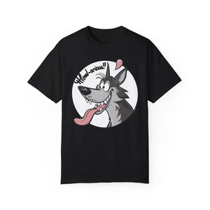 Howlarious Wolf Cotton Tee - Soft Ring Spun - Dipaliz - T-shirts
